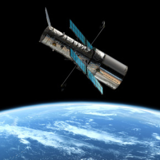 The joint ESA/NASA Hubble Space Telescope