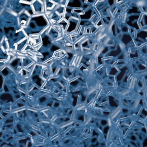 Structure désordonnée du ZIF-4 en phase liquide